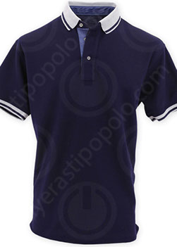 Playera Tipo Polo Marino