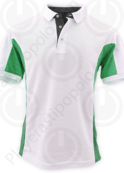 Playera Tipo Polo Franja
